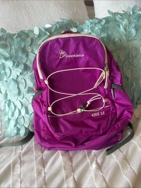 Mountaintop Kids 12 Backpack - Bright Magenta